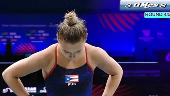 Women's Diving | Maycey Adrianne VIETA | Beautiful Puerto Rican Diver | Highlight | Budapest 2022 #7