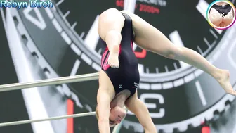 [ 4K ] Women's Diving | Robyn BIRCH | Beautiful Diver | CLOSE-UP | 2017 FINA Diving #4