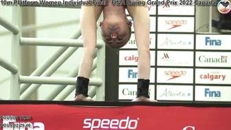 Women's Diving | Lois Toulson | Beautiful Diver | CLOSE-UP | FINA Diving Grand Prix 2022 Canada #6