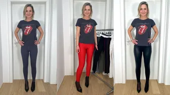 Leggings Review Calzedonia Persit Sport und Fittoo Sport I Try on Haul for Gym and Everyday wear #1