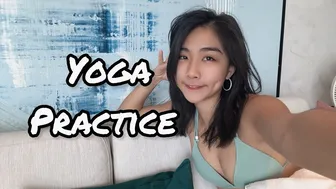 4K yoga practice with bunny brownie #1