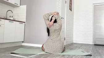 Beginners Workout and Stretch at home #8