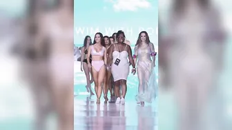 Vertical Slow Motion] SWIM WITH POPPIES Part-2 | Miami Swim Week® -The Shows 2023 | DC Swim Week #10