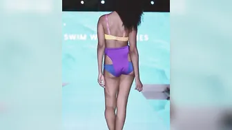 Vertical Slow Motion] SWIM WITH POPPIES Part-2 | Miami Swim Week® -The Shows 2023 | DC Swim Week #4