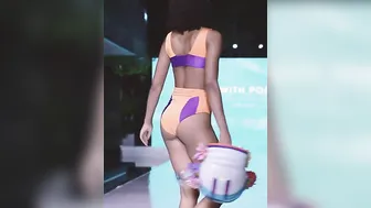 Vertical Slow Motion] SWIM WITH POPPIES Part-2 | Miami Swim Week® -The Shows 2023 | DC Swim Week #6