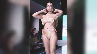 Vertical Slow Motion] SWIM WITH POPPIES Part-2 | Miami Swim Week® -The Shows 2023 | DC Swim Week #7