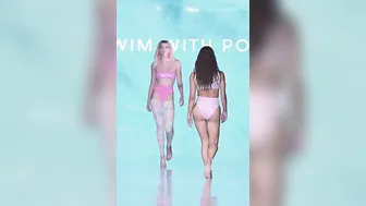 Vertical Slow Motion] SWIM WITH POPPIES Part-1 | Miami Swim Week® -The Shows 2023 | DC Swim Week #7