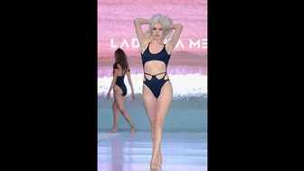 Vertical Slow Motion] LADASKA MECHELLE Part-2 | Miami Swim Week® -The Shows 2023 | DC Swim Week