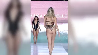 Vertical Slow Motion] LADASKA MECHELLE Part-2 | Miami Swim Week® -The Shows 2023 | DC Swim Week #6