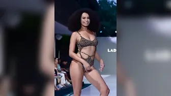 Vertical Slow Motion] LADASKA MECHELLE Part-1 | Miami Swim Week® -The Shows 2023 | DC Swim Week #10