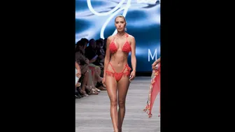 Vertical Slow Motion ] GIANNINA AZAR Part -2 In Slow Motion | Miami Swim Week 2023