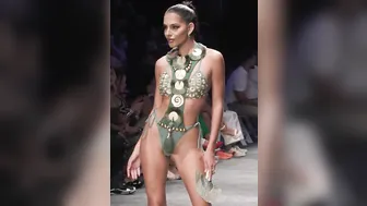 Vertical Slow Motion ] GIANNINA AZAR Part -2 In Slow Motion | Miami Swim Week 2023 #5