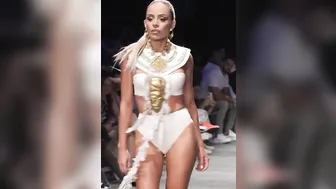 Vertical Slow Motion GIANNINA AZAR Part -1 | Miami Swim Week 2023 #4