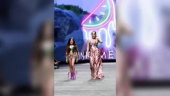 Vertical Slow Motion ] PINK MELON SWIMWEAR Part-3 | Miami swim week 2023 #9