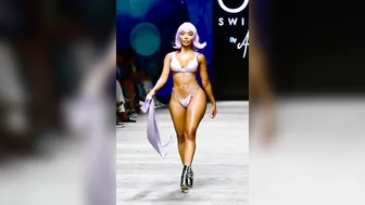 Vertical ] OMG SWIMWEAR Part-2 In Slow Motion | Miami swim week 2023 #4