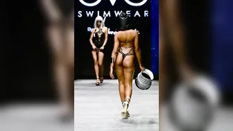 Vertical ] OMG SWIMWEAR Part-1 In Slow Motion | Miami swim week 2023 #10