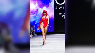 Vertical ] OMG SWIMWEAR Part-1 In Slow Motion | Miami swim week 2023 #4