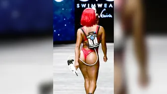 Vertical ] OMG SWIMWEAR Part-1 In Slow Motion | Miami swim week 2023 #8