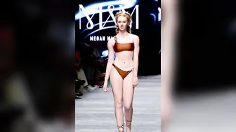 Vertical ] MEGAN MAE MIAMI SWIM Part-2 In Slow Motion | Miami swim week 2023 #2