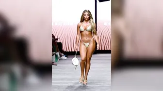 Vertical ] MEGAN MAE MIAMI SWIM Part-2 In Slow Motion | Miami swim week 2023 #7