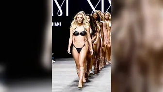 Vertical ] MEGAN MAE MIAMI SWIM Part-2 In Slow Motion | Miami swim week 2023 #8