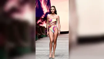 4K Vertical] Lila Nikole Swimwear Part-1 In Slow Motion | Miami Swim Week 2023 #10