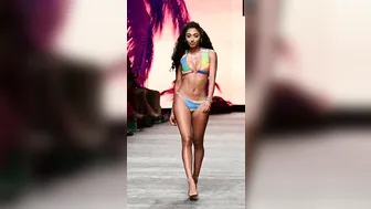 4K Vertical] Lila Nikole Swimwear Part-1 In Slow Motion | Miami Swim Week 2023 #5