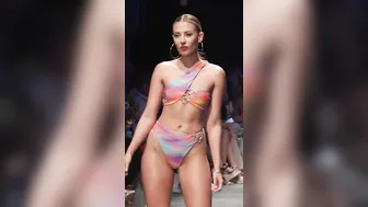 4K Vertical] MICHAEL COSTELLO X REVOLVE Part-1 In Slow Motiom | Miami Swim Week 2023 #8