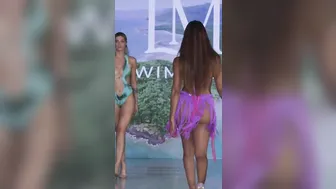 4K Vertical] LM Swimwear Part-2 In Slow Motion | Miami Swim Week 2023 | DC Swim Week #3