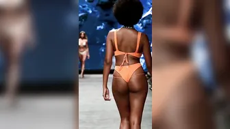 Vertical 4K] CALIBRI SWIMWEAR Part-1 In Slow Motion | Miami Swim Week 2023 #3