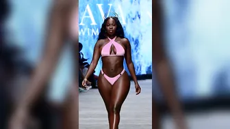 4K] Naava Swimwear Fashion Show Part-1 in Slow Motion | Miami Swim Week 2023 #10