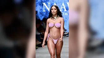 4K] Naava Swimwear Fashion Show Part-1 in Slow Motion | Miami Swim Week 2023 #5