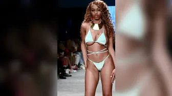 4K] Naava Swimwear Fashion Show Part-1 in Slow Motion | Miami Swim Week 2023 #6