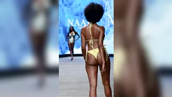 4K] Naava Swimwear Fashion Show Part-1 in Slow Motion | Miami Swim Week 2023 #9