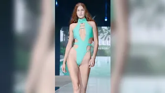 4K Vertical] Jiselle X Kezia Swim Fashion Show Part-2 | Miami Swim Week The SHOW 2023 | DC Swim Week #6