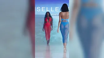 4K Vertical] Jiselle X Kezia Swim Fashion Show Part-2 | Miami Swim Week The SHOW 2023 | DC Swim Week #9