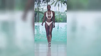 4K Vertical] Jiselle X Kezia Swim Fashion Show Part-1 | Miami Swim Week The SHOW 2023 | DC Swim Week #2