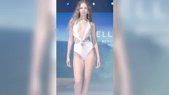 4K Vertical] Jiselle X Kezia Swim Fashion Show Part-1 | Miami Swim Week The SHOW 2023 | DC Swim Week #7