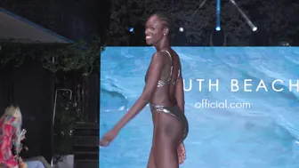 4K 60P] SOUTH BEACH part-2 in Slow Motion | Miami Swim Week2023 | DC Swim Week #9