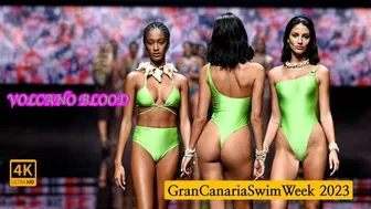 4K 60P] VOLCANO BLOOD Swimwear in Slow Motion - Gran Canaria Swim Week 2023 by MODA CÁLIDA