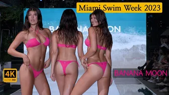 4K 60P] Banana Moon in Slow Motion | Miami Swim Week 2023 | DC Swim Week