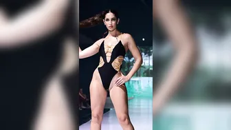 Jiselle Kezia Swimwear Show shorts #bikini #models #runway #miamiswimweek2023 #plussize #5