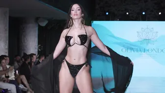 4K 60P] Olivia London swimwear in Slow Motion | Miami Swim Week 2023 | DC Swim Week #10