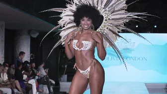 4K 60P] Olivia London swimwear in Slow Motion | Miami Swim Week 2023 | DC Swim Week #2