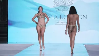 4K 60P] Olivia London swimwear in Slow Motion | Miami Swim Week 2023 | DC Swim Week #6