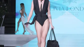 4K 60P] Olivia London swimwear in Slow Motion | Miami Swim Week 2023 | DC Swim Week #8