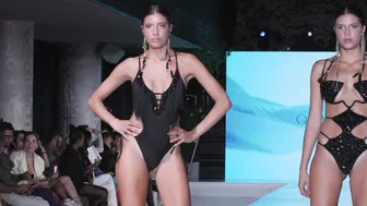 4K 60P] Olivia London swimwear in Slow Motion | Miami Swim Week 2023 | DC Swim Week #9