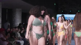 4K 60p] Blue Topaz Swimwear Slow Motion Fashion Show | Miami Swim Week The SHOW 2023 | DC Swim Week #10