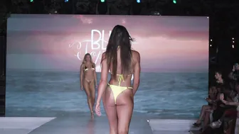 4K 60p] Blue Topaz Swimwear Slow Motion Fashion Show | Miami Swim Week The SHOW 2023 | DC Swim Week #7