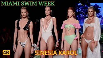 4K 60P] Sinesia Karol Fashion Show | Miami Swim Week2023 | Paraiso Miami Beach